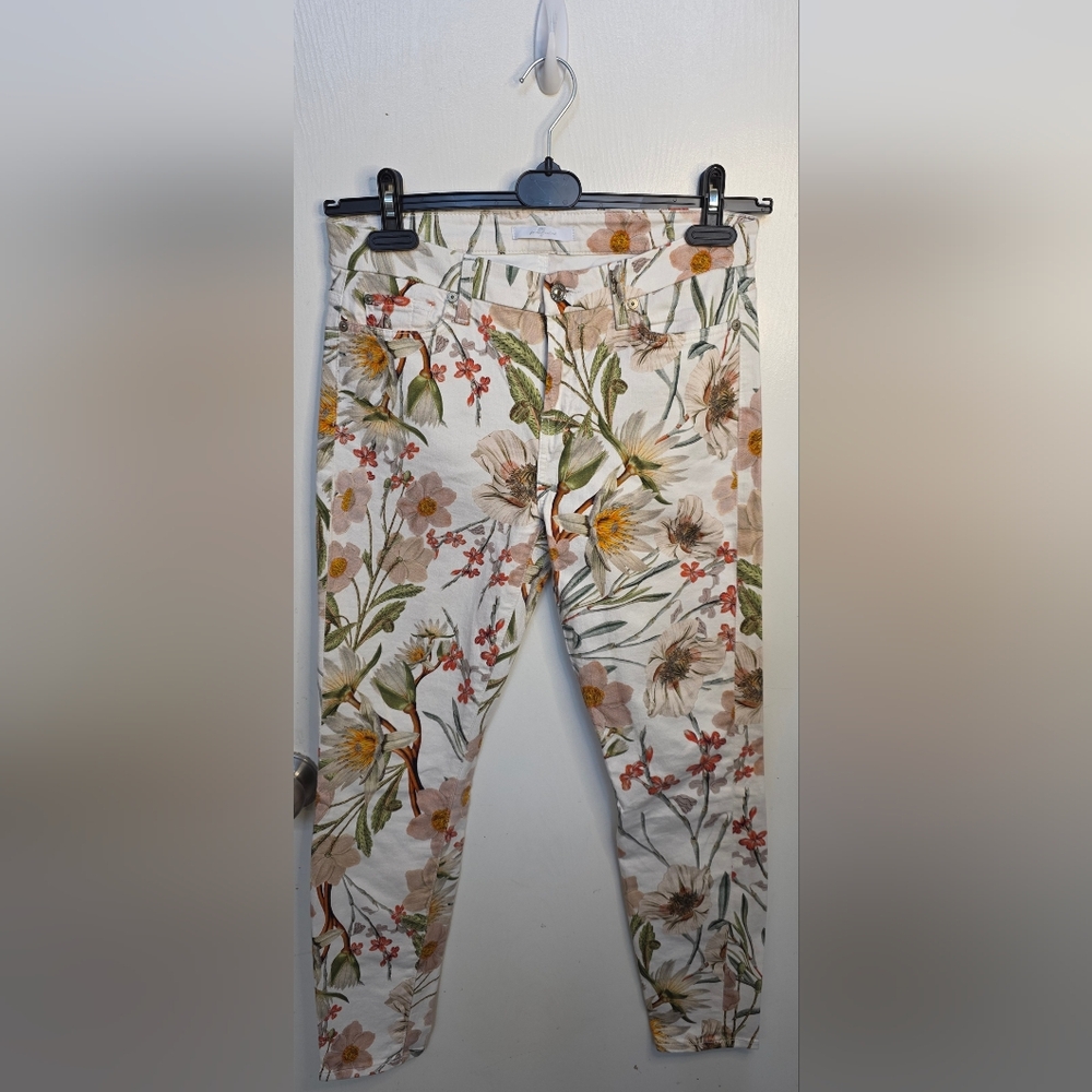 *2 FOR $30* 7 For All Mankind Floral Patterned Jeans